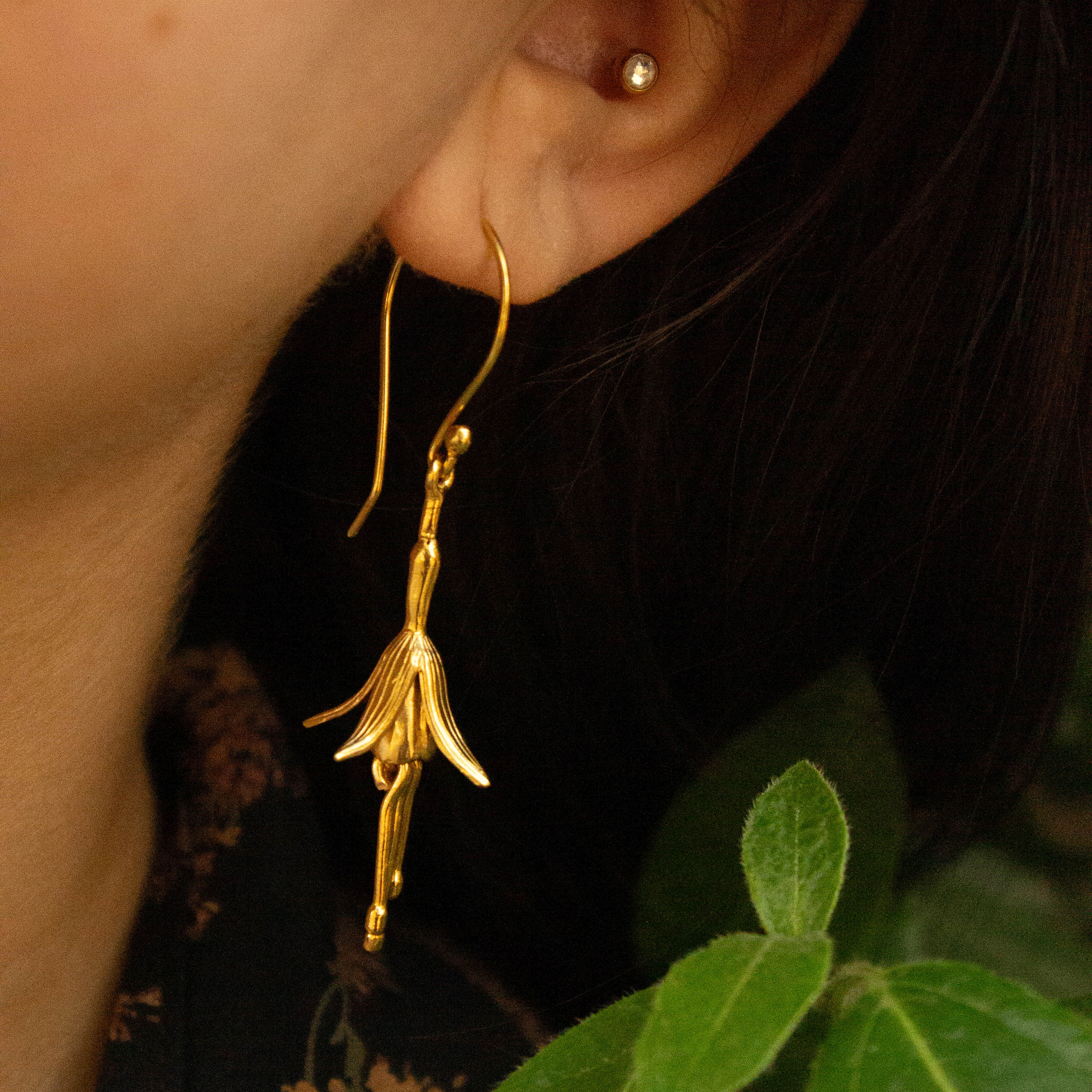 Aros Chilco Dorados